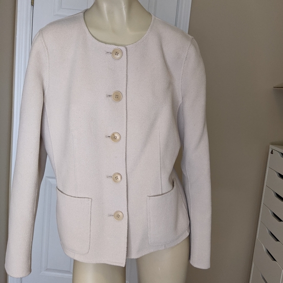 LAFAYETTE 148 wool angora blazer jacket business - Picture 2 of 10